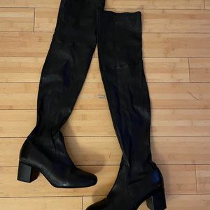 Maguire Lambskin Thighhigh Boots Size 40